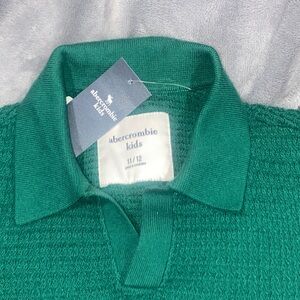 Abercrombie Kids Green Polo Shirt